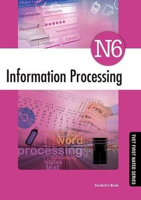 Cover of Information Processing N6 Student's Book and CD (New)