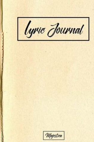 Cover of Lyric journal