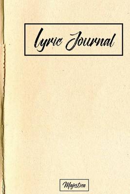 Cover of Lyric journal