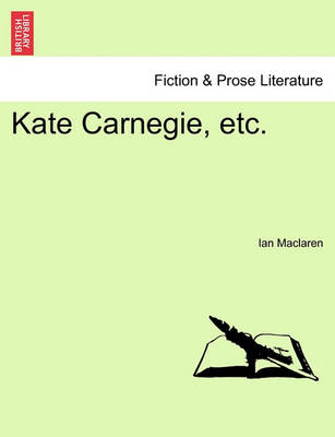 Book cover for Kate Carnegie, Etc.