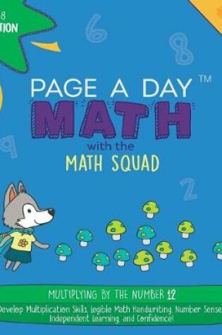 Cover of Page a Day Math Multiplication Book 12