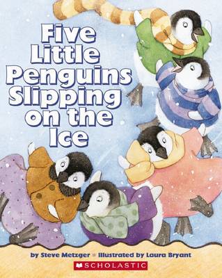 Book cover for Five Little Penguins Slipping on the Ice