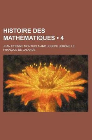 Cover of Histoire Des Mathematiques (4)