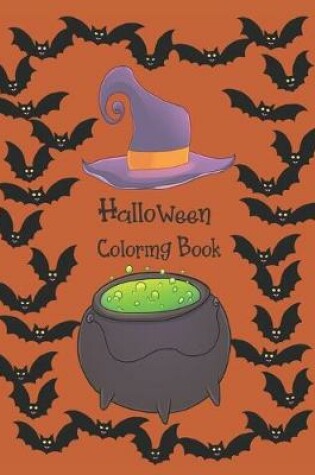 Cover of Halloween Coloring Book