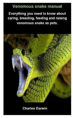 Book cover for venomous snake manual