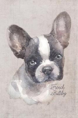 Book cover for French Bulldog Portrait Notebook