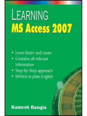 Book cover for Learning MS Access 2007