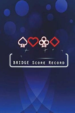 Cover of Bridge Score Record