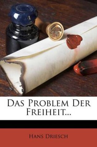 Cover of Das Problem Der Freiheit.