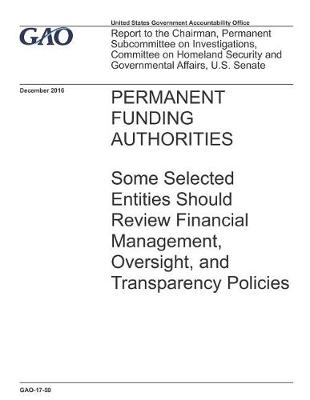 Book cover for Permanent Funding Authorities