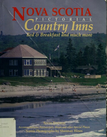 Book cover for Nova Scotia Pictorial Country Inns