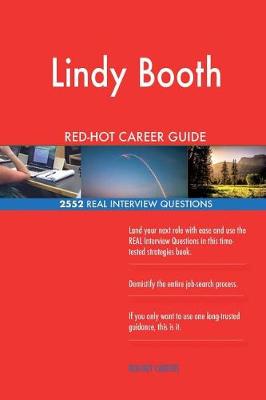 Book cover for Lindy Booth RED-HOT Career Guide; 2552 REAL Interview Questions