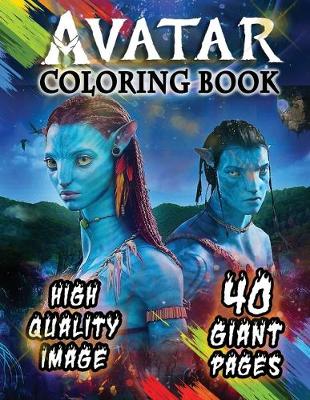 Book cover for Avatar Coloring Book