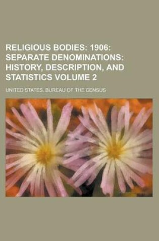 Cover of Religious Bodies Volume 2