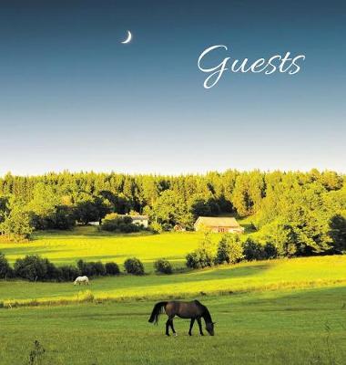 Cover of GUEST BOOK for Guest House, Airbnb, Bed & Breakfast, Vacation Home, Retreat Centre