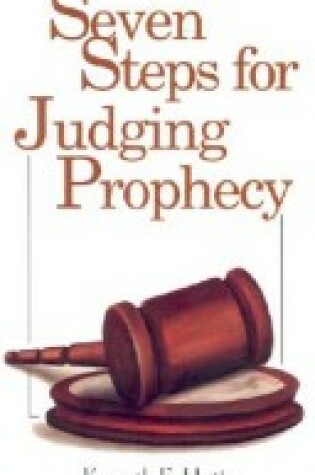 Cover of Seven Steps for Judging Prophecy