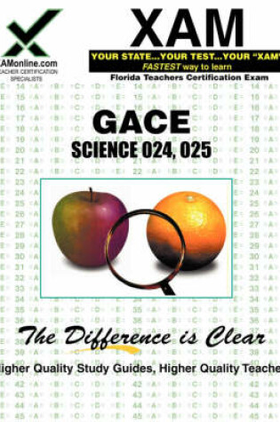 Cover of GACE Science 024, 025