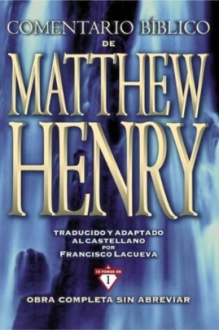 Cover of Comentario Biblico Matthew Henry