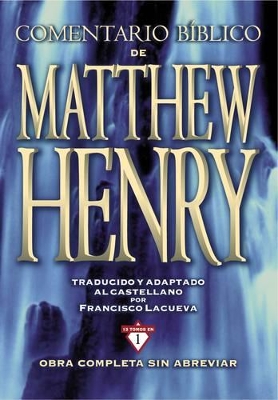Book cover for Comentario Biblico Matthew Henry