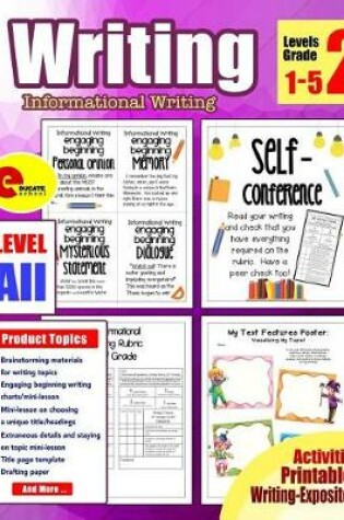 Cover of 2nd Grade Writing Workbook