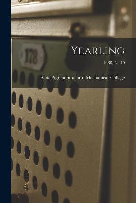 Cover of Yearling; 1930, no 10