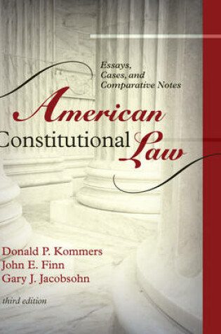 Cover of American Constitutional Law