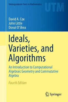 Book cover for Ideals, Varieties, and Algorithms