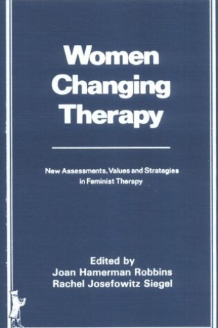 Cover of Women Changing Therapy