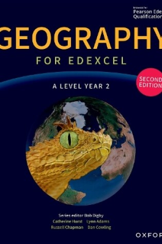 Cover of Geography for Edexcel A Level Year 2 second edition Student Book