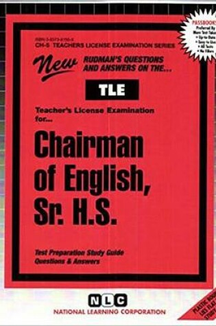 Cover of English, Sr. H.S.