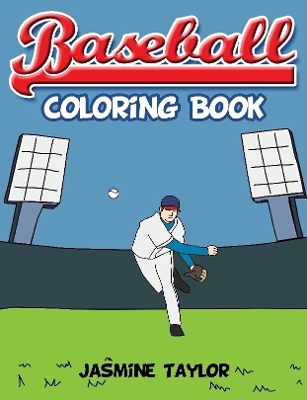 Book cover for Baseball Coloring Book