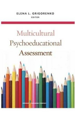 Cover of Multicultural Psychoeducational Assessment