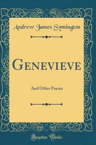 Cover of Genevieve: And Other Poems (Classic Reprint)