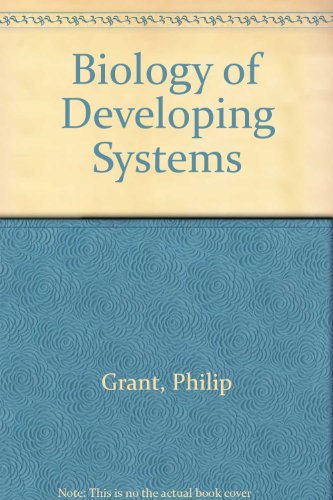 Book cover for Biology of Developing Systems