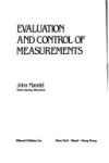 Book cover for Evaluation and Control of Measurements