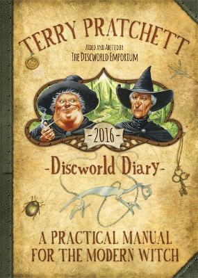 Book cover for Terry Pratchett's Discworld 2016 Diary