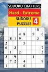 Book cover for Hard - Extreme SUDOKU PUZZLES 4