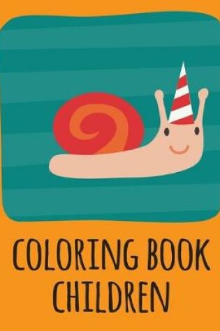 Cover of coloring book children