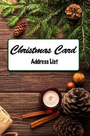 Cover of Christmas Card Address List