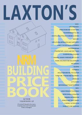 Cover of Laxton's NRM Building Price Book 2022