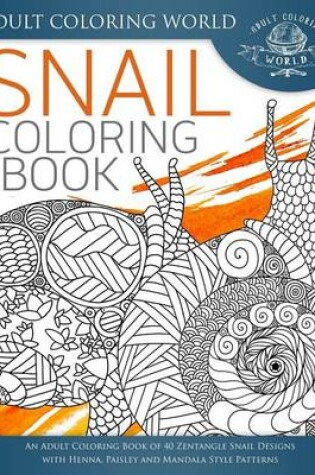 Cover of Snail Coloring Book