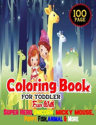 Cover of Coloring Book For Toddler