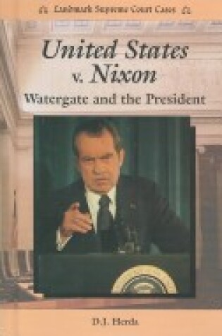Cover of United States V. Nixon