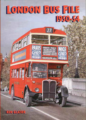 Book cover for London Bus File 1950-54