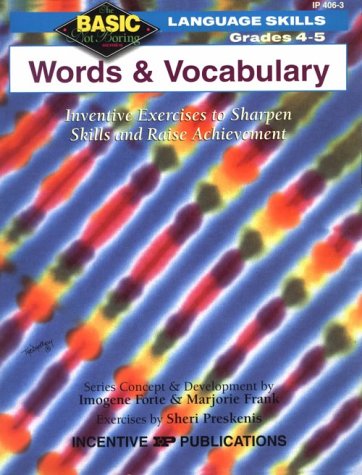 Book cover for Grades 4-5 Words and Vocabulary