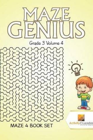 Cover of Maze Genius Grade 3 Volume 4