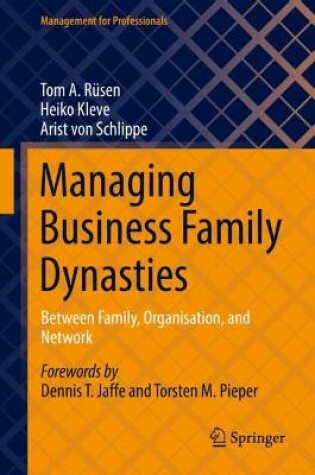 Cover of Managing Business Family Dynasties