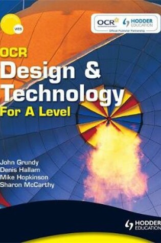 Cover of OCR Design and Technology forA Level