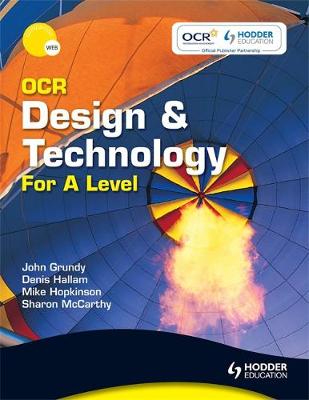 Book cover for OCR Design and Technology forA Level