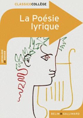 Book cover for La poesie lyrique